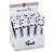 CANETA ESFEROGRÁFICA DIVER GEL 0.7MM - SQUISH PANDA - UNIDADE BRW - Imagem 3