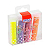 GLITTER SHAKER NEON 7G BLISTER C/ 6 CORES BRW - Imagem 1