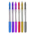 CANETA GEL GLITTER COLOR UNIDADE BAZZE - Imagem 2