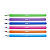 CANETA ESF GRIPLINE 1.0MM COLOR BAZZE UNIDADE - Imagem 1
