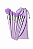 KIT PINCEIS SAQUINHO DE MAQUIAGEM CORES DIVERSAS - Imagem 7