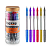 CANETA GEL GLITTER COLOR PT C/ 24 UN BAZZE - Imagem 1