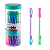 CANETA ESFEROGRÁFICA DOBLE 1.0 FASHION PT C/ 24UNIDADES BAZZE - Imagem 1