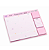PLANNER DE MESA C/3 SMART NOTES 280X240MM 54 FOLHAS CD BRW - Imagem 1