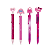LAPISEIRA PLÁSTICA DIVERTIDA 0,7MM GIRL BRW UNIDADE - Imagem 1