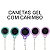 CANETA ESFEROGRÁFICA DIVERT GEL 0.7MM C/ CARIMBO - CANDY - CX C/12 UNIDADES BRW - Imagem 2