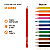 LAPIS DE COR WAVE 12 CORES BAZZE - Imagem 2