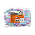 PONTEIRA BORRACHA COLORS POLY UNIDADE BAZZE - Imagem 2