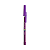 CANETA ESFEROGRAFICA  1.2MM  VIOLETA COMPACTOR UNIDADE - Imagem 1