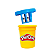 APONTADOR PLÁSTICO DUPLO C/ DEPÓSITO PLAY-DOH  UNIDADE BRW - Imagem 1