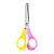 TESOURA ESCOLAR DE AÇO 13CM - BICOLOR CX C/24 UNID BRW - Imagem 4