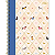 CADERNO CD UNIV BROWNIE 1M 80F UNIDADE TILIBRA - Imagem 4