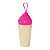 ESTOJO - SILICONE - 1 ZIPER - TUTTI FRUTTI PINK BRW - Imagem 2