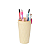ESTOJO - SILICONE - 1 ZIPER - TUTTI FRUTTI PINK BRW - Imagem 3