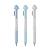CANETA GEL NUVEM 0.5 CX C/15 UNIDADES TRIS - Imagem 2