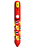 CANETA SURPRESA 1.0MM 10 CORES DE TINTA PRINGLES - BLISTER C/ 1UN BRW - Imagem 1
