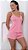 Rosa Baby - Pijama Americano Curto de Alcinha - Imagem 4