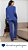 Azul Denim- Pijama Americano Longo - Imagem 3