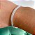 Pulseira fio alemão banhado a prata - Imagem 1