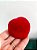 Caixa para anel em veludo - Vermelho - Imagem 3