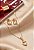 Conjunto Coração com Zircônias Banhado Ouro 18k - Imagem 1