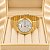 Relógio Casio Octagonal Dourado Resistente à Água - Imagem 2