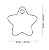Plaquinha de Identificação Estrela Amarela - MyFamily - 107386 - Imagem 2
