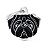 Plaquinha de Identificação Cão Pug Preto - MyFamily - 333306 - Imagem 1