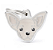 Plaquinha de Identificação Raça Chihuahua Creme - MyFamily - 994917 - Imagem 1