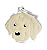 Plaquinha de Identificação Raça Golden Retriever - MyFamily - 495252 - Imagem 1