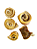 Mordedor Natural Rosquinha Mineira Pele Bovina Desidratada 4un - Alecrim - 229055 - Imagem 3