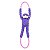 Cabo de Guerra Macaco Roxo - Ropetugz Monkey Purple - ZippyPaws - 154497 - Imagem 1