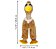 Pelúcia Galinha Wishbone - Kong - 804247 - Imagem 3