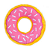 Pelúcia com Apito Donuts Jumbo Morango - ZippyPaws - 159326 - Imagem 1