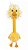 Pássaro de Pelúcia Gigante C/ Apito no Pescoço - Kong Cruncheez Stretch - 900471 - Imagem 2