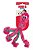 Pelúcia Wubba Octopus Polvo Rosa - Kong - 301260 - Imagem 1