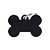 Plaquinha de Identificação Osso Preto - MyFamily - Imagem 1
