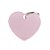 Plaquinha de Identificação Coração Rosa - MyFamily - 243076 - Imagem 1