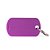 Plaquinha de Identificação Militar Violeta - MyFamily - 508237 - Imagem 1