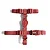 Conjunto Peitoral H + Guia 1,2m Vermelho - FreeFaro - Imagem 1