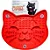 Tapete de Lamber Comedouro Interativo c/ventosa Gatinho - Buddy Toys - 662820 - Imagem 1