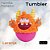 Brinquedo Pelúcia João Bobo Little Monster Laranja - Petta - 568010 - Imagem 3