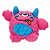 Brinquedo Pelúcia Monster Baby Rosa 6,5cm - Petta - 469175 - Imagem 1