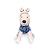 Casaco Soft Pinguins Azul com Capuz de Orelinhas - Beepet - 316503 - Imagem 2