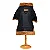 Jaqueta Couro Ecológico Forrada Preto - Pink & Fanny - 557006 - Imagem 1