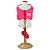 Colete Peitoral Clean Rosa Neon M - Bonito pra Cachorro - 802847 - Imagem 1