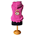 Casaco Labubu Forro Carneirinho Rosa - Pink & Fanny - 940689 - Imagem 1