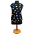 Blusa Microsoft Estrelas Azul Marinho G - Pink & Fanny - 55166 - Imagem 1