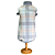 Blusa Microsoft Xadrez Cinza Tam 10 - Pupet´s -34614 - Imagem 1