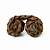 Mordedor Natural Bolinha de Pele Bovina CãoBeat 2Un - O Paparico - 267473 - Imagem 2